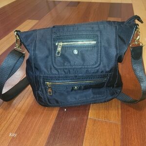 Black crossbody purse